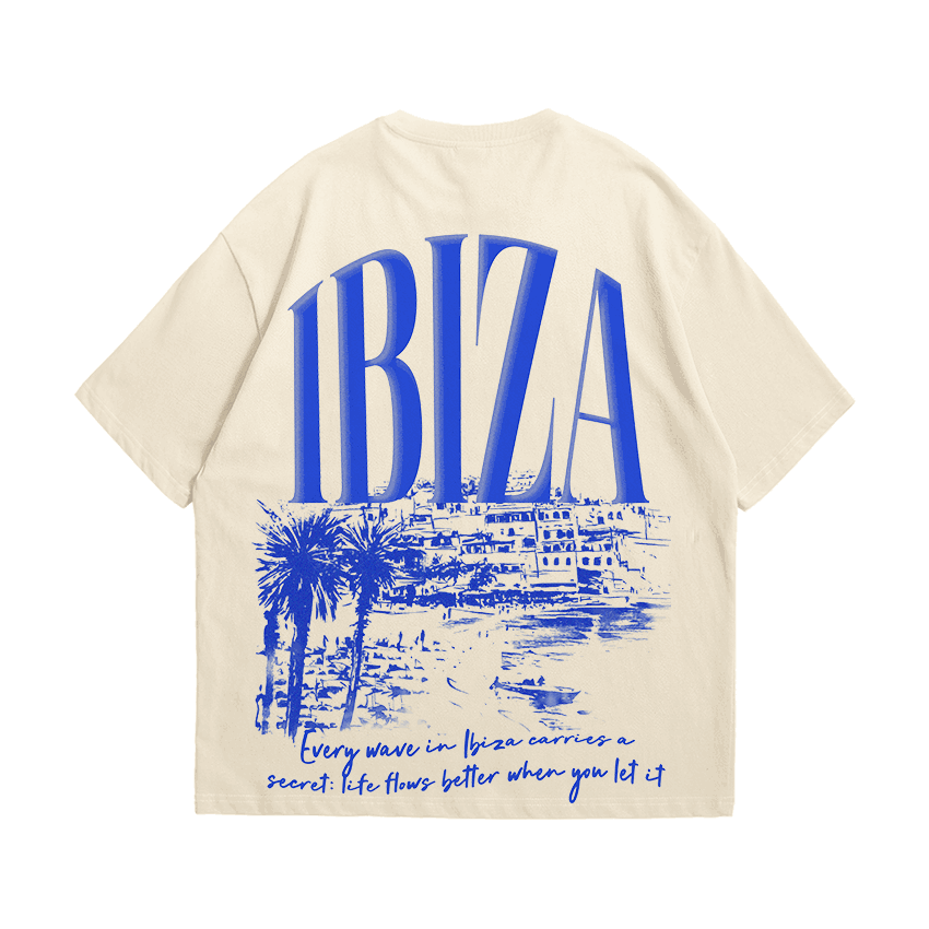 Ibiza waves, secret lives Tee