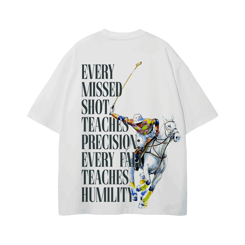 Every missed shot teaches precision Tee